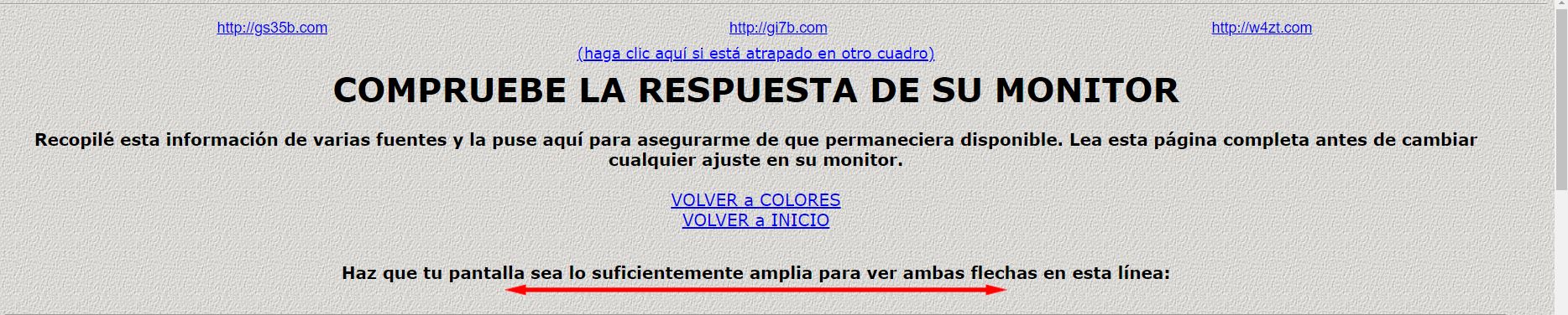 Herramienta para calibrar colores en el monitor W4ZT